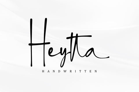 Heytta Font Sakha Design Studio 