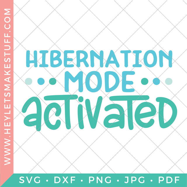 Hibernation Mode SVG SVG Hey Let's Make Stuff 
