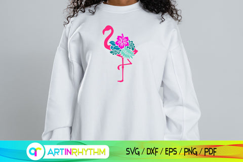 Hibiscus Flamingo svg SVG Artinrhythm shop 