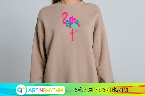 Hibiscus Flamingo svg SVG Artinrhythm shop 