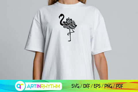 Hibiscus Flamingo svg SVG Artinrhythm shop 