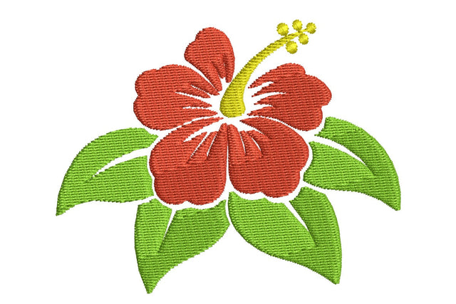 Hibiscus flower embroidery design Embroidery/Applique DESIGNS NextEmbroidery 
