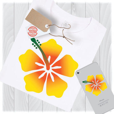 Hibiscus Svg Files for Cricut Designs, Svg Hibiscus Flower Svg, Hibiscus Clip Art, Holiday Svg, Aloha Svg, Summer Svg Files for Silhouette SVG My Sew Cute Boutique 