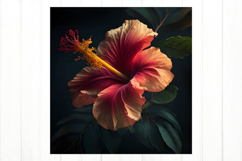 Hibiscus Tumbler Bundle. Flower Tumbler Sublimation Wrap Sublimation Olga Terlyanskaya 