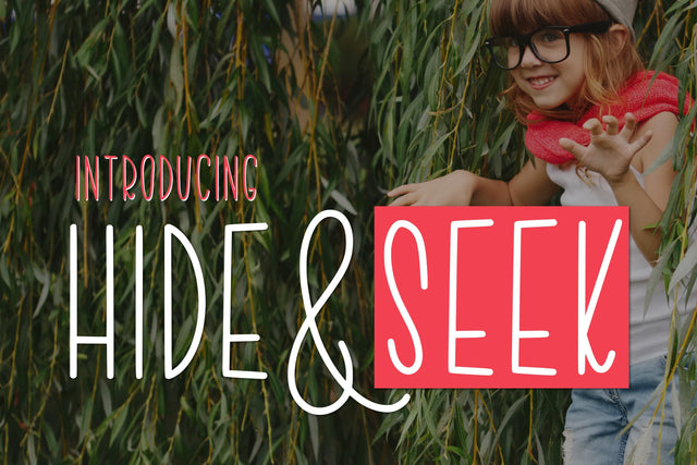 Hide and Seek Font Kitaleigh 