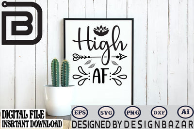 High Af SVG Craftlabsvg24 