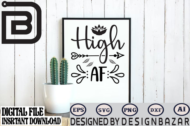 High Af SVG Craftlabsvg24 