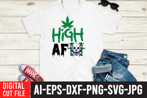 High AF SVG Cut File SVG BlackCatsMedia 