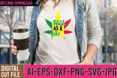 High As A kite SVG Design ,High As A kite SVG Design Quotes SVG BlackCatsMedia 