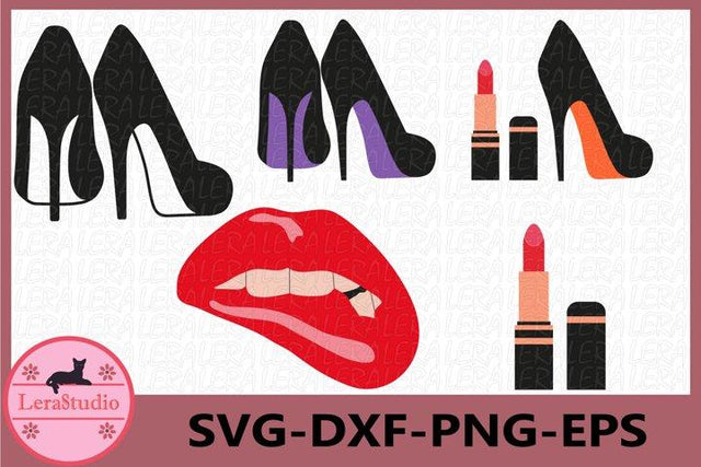 High heels Svg SVG Lerastudio 