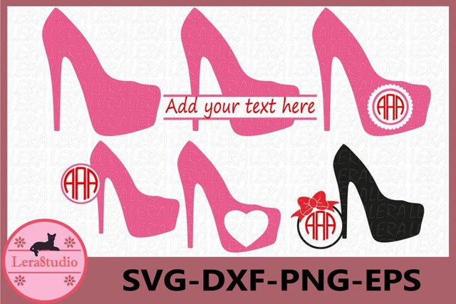 High heels Svg SVG Lerastudio 