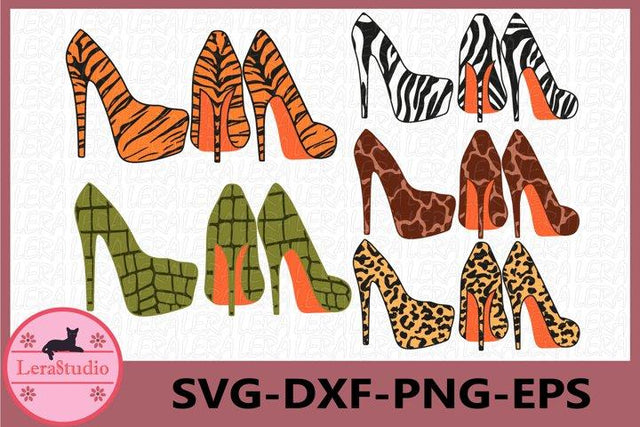 High heels Svg SVG Lerastudio 
