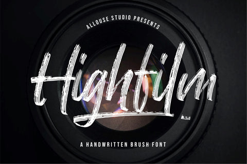 Highfilm Font Allouse.Studio 