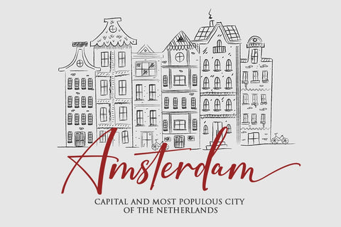 Highland Signature Font Studio Natural Ink 