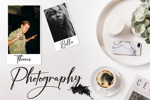 Highland Signature Font Studio Natural Ink 