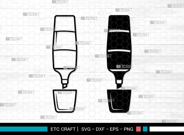 Highlighter SVG, Highlighter Pen Svg, Markers Svg, Marker Icon Svg, Marker Pen Svg, Highlighter SVG ETC Craft 
