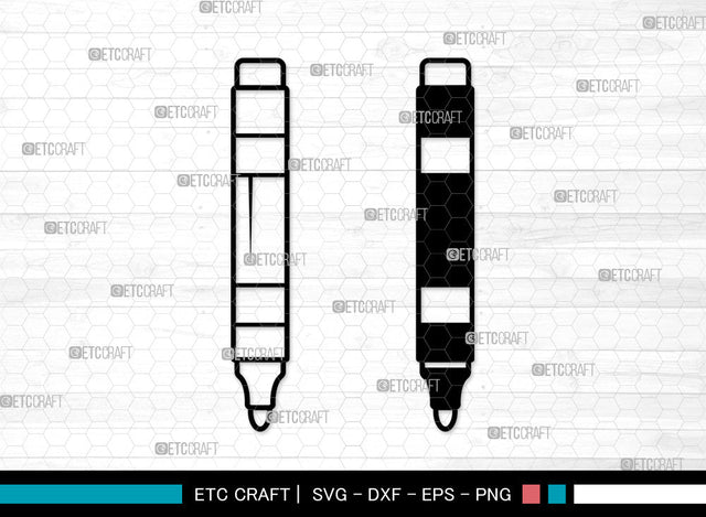 Highlighter SVG, Highlighter Pen Svg, Markers Svg, Marker Icon Svg, Marker Pen Svg, Highlighter SVG ETC Craft 