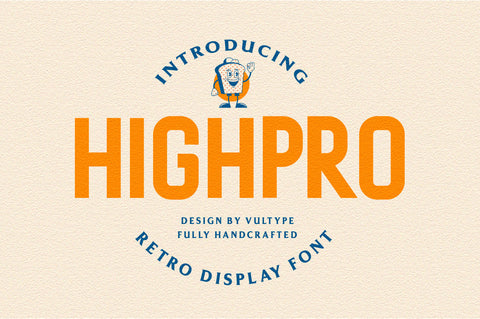 Highpro – Condensed Sans Serif Font Font Vultype Co 