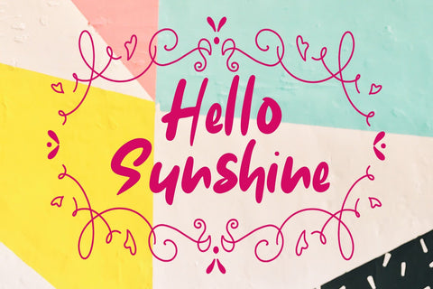 Hikaru - Brush Font Font Dm Letter Studio 