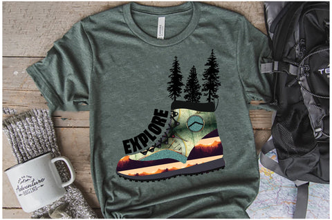 Hiking Boots Explore Sublimation Sublimation Jagonath Roy 