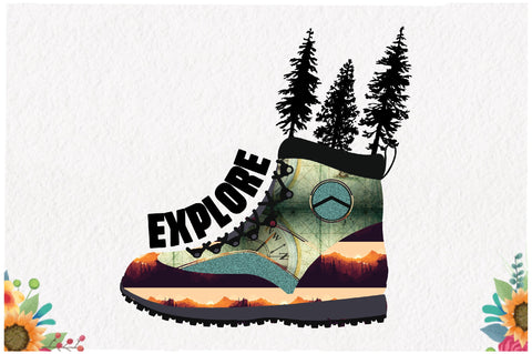 Hiking Boots Explore Sublimation Sublimation Jagonath Roy 
