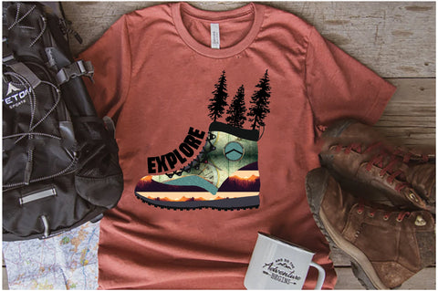 Hiking Boots Explore Sublimation Sublimation Jagonath Roy 