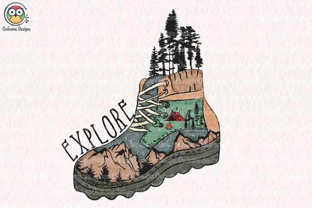 Hiking Boots Explore Sublimation Sublimation LAM HOANG THUY 