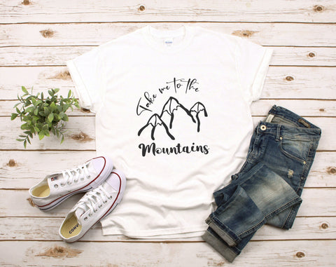 Hiking Quotes SVG Bundle, 6 Designs, Hiking Shirt SVG, Take Me To The Mountains SVG, Hiking Is My Favorite Therapy SVG, Take A Hike SVG SVG HappyDesignStudio 