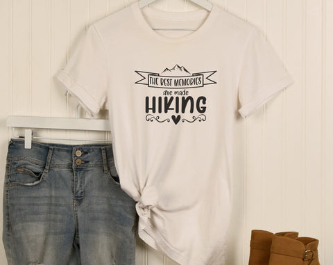 Hiking Quotes SVG Bundle, 6 Designs, Hiking Shirt SVG, Take Me To The Mountains SVG, Hiking Is My Favorite Therapy SVG, Take A Hike SVG SVG HappyDesignStudio 