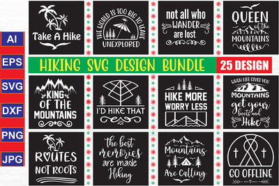 Hiking SVG Bundle SVG nirmal108roy 