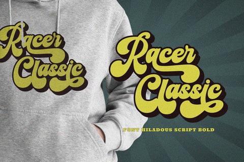 Hiladous - Bold and Retro Font Font ahweproject 