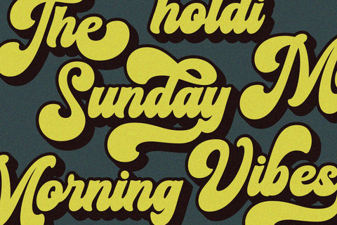 Hiladous - Bold and Retro Font Font ahweproject 