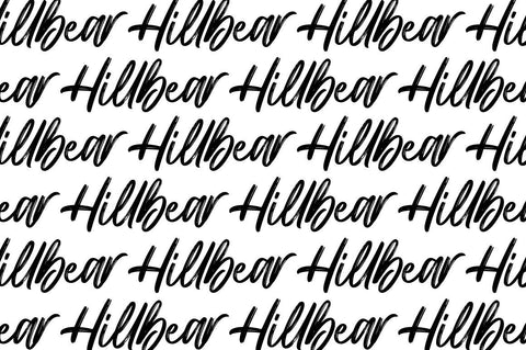 Hillbear - Handbrush Script Font Font StringLabs 