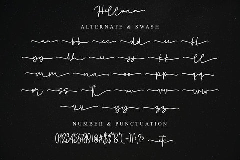 Hillona Font Stefani Letter 