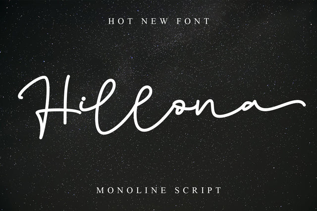 Hillona Font Stefani Letter 