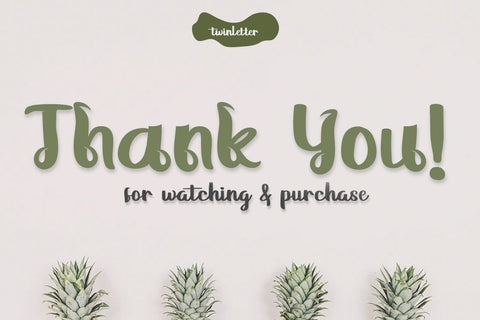 Hindigo Font twinletter 