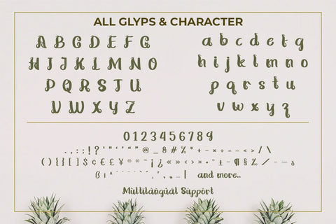 Hindigo Font twinletter 