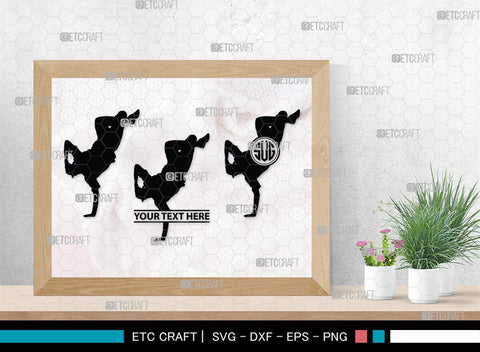Hip Hop Monogram, Hip Hop Silhouette, Hip Hop SVG, Hip Hop Dancers Svg, Rap Dances Svg, Dancers Svg, SB00367 SVG ETC Craft 