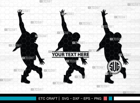 Hip Hop Monogram, Hip Hop Silhouette, Hip Hop SVG, Hip Hop Dancers Svg, Rap Dances Svg, Dancers Svg, SB00367 SVG ETC Craft 