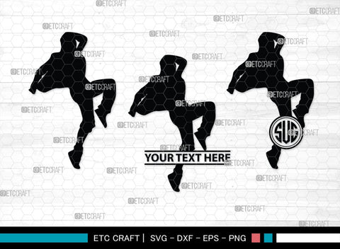 Hip Hop Monogram, Hip Hop Silhouette, Hip Hop SVG, Hip Hop Dancers Svg, Rap Dances Svg, Dancers Svg, SB00367 SVG ETC Craft 