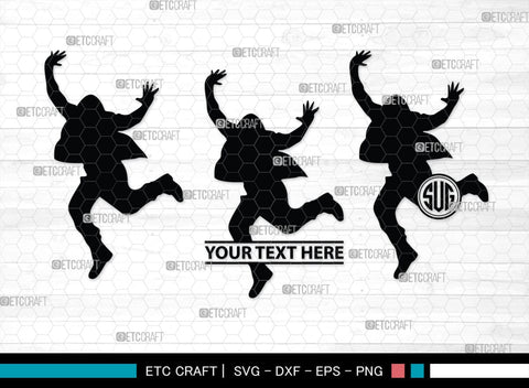 Hip Hop Monogram, Hip Hop Silhouette, Hip Hop SVG, Hip Hop Dancers Svg, Rap Dances Svg, Dancers Svg, SB00367 SVG ETC Craft 