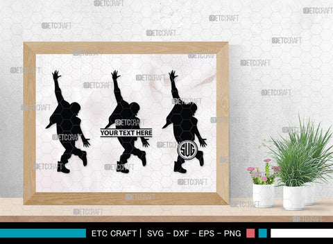 Hip Hop Monogram, Hip Hop Silhouette, Hip Hop SVG, Hip Hop Dancers Svg, Rap Dances Svg, Dancers Svg, SB00367 SVG ETC Craft 