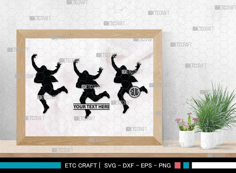 Hip Hop Monogram, Hip Hop Silhouette, Hip Hop SVG, Hip Hop Dancers Svg, Rap Dances Svg, Dancers Svg, SB00367 SVG ETC Craft 