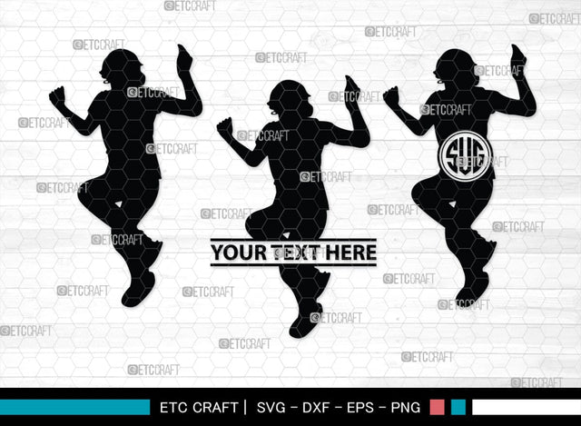 Hip Hop Monogram, Hip Hop Silhouette, Hip Hop SVG, Hip Hop Dancers Svg, Rap Dances Svg, Dancers Svg, SB00367 SVG ETC Craft 