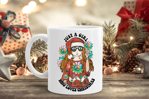 Hippie Girl Christmas Sublimation Sublimation LAM HOANG THUY 
