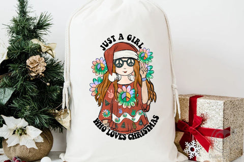 Hippie Girl Christmas Sublimation Sublimation LAM HOANG THUY 