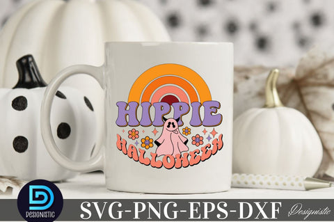 Hippie Halloween, Halloween SVG Design Sublimation DESIGNISTIC 