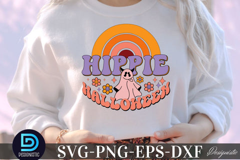 Hippie Halloween, Halloween SVG Design Sublimation DESIGNISTIC 