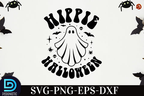 Hippie Halloween, Halloween SVG Design SVG DESIGNISTIC 