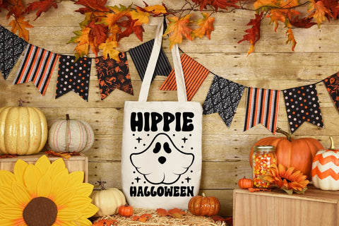 Hippie Halloween SVG - Retro Halloween SVG SVG CraftLabSVG 